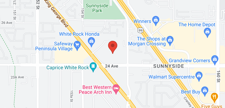 map of 70 15515 24 AVENUE